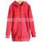 women hoodies 2016 no pockets hoodies 100% cotton plain bulk pink hoodies for women gym hoodie custom sweater printing