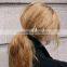 stainless steel curved hair tie pony tail holder chic hair tie handmade hair
