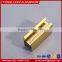 Anodized golden aluminum profile for sliding window