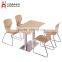 Individual Grain Wood Dining Table