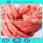 China factory polyester plain dyed fabric for bandelet hot sale