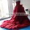 Sweetheart Neckline Ball Gown Custom Made Floor Length Formal Bridal Dress Vestidos De Novia BW076 red wine wedding dresses