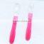 BPA free silicone baby spoon,silicone baby feeding spoon