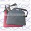 Stripe pattern neoprene laptop bag with binding
