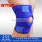 High Quality Comfortable Neoprene Waterproof Knee Support Brace four springs knee guard