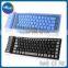 Hot selling Walmart electronics IP67 Waterproof Silicone Portable bluetooth foldable keyboard for tablet laptop pc