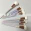 Alibaba best selling products Unicorn make up brush set with pearl bag