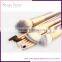 Factory professional beige makeup brush set private label makeup brush