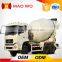 2016 Howo hydraulic pump 10m3 concrete mixer truck dimensions for sale