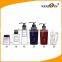 Amber or Black Shampoo Bottle with Pump