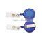 ski pass holder with clip and 80cm cord,promotional polyester neck lanyard