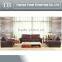 European style Italian split leather sectional sofa home sofa