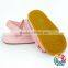 Wholesale Soft Sole Moccasins Prewalker Tassel Pink Girls Sandals