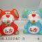 ceramic foot ball coin bank