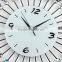 Custom Good Quality Lower Price Crystal Clear Design Wall Clock