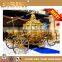 BISINI Princess Cinderella pumkin Car luxury horse saddle royal golden carriage wedding carriage(BG11-M052)
