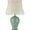 BISINI Luxury Decorative Green Ceramic Table Lamp