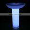 Boyuan RGB 16 Color change round led table factory