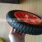 Tubeless PU Foam Wheel 3.00-8 With Plastic Wheel