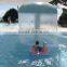 Water park swimming pool chilren play mushroom waterfall