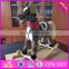 2017 New products funny toy horse sound wooden baby rocking horse W16D090