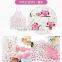 Working Apron, Cup Cake Apron, Anti-Stain Cooking Apron for Kitchen with Rubber Glove