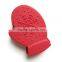 Silicone chiffon foot shaped jelly cake mold christmas soap molds pudding chocolate cup