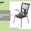 High quality armrest office chair, simple design executive mesh chair