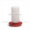 Crown High Quality Plastic Chicken Jar Type 1000 C.c. 1L Drinker