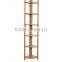bamboo triangle display shelf