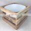 100% natural wood material folding storage box fruit crate cheapest price wooden crate