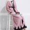 Dubai wholesale clothing OEM islamic clothes burqa fashion burqa designs Pink pearls abaya