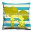 3 d cross-stitch pillow animated cartoon lovers lovely printing cross-stitch pillowcase