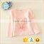 Factory in-stocj supply embroidered undershirts solid colors long sleeves girl undershirt MOQ 5pcs