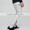 Wholesale Zipped Cuffs Zip Side Pockets Mens Sweat Pants Slim Joggers