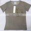 Fashion Men Grey Printed Pocket Cotton T Shirts