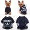 100% cotton material dog jacket