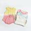 B22233A Europe stylish Baby girls doll collar knitting Romper