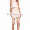 Women Frock Top Lace Overlay with Scalloped Hem Fancy Skirt Top Designs