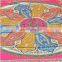 New style uniform chinese 100% Silk Scarf