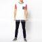 contrast color o neck custom pocket tshirt pattern