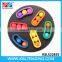 Hot sale rotating disk plastic intelligence toys for kids educational