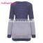 New Product Soft Long Sleeves Women Blouse Full Body Knitted Lady Sweater