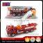 Hot Series B/O fire truck for kids box foot ladder truck high quality