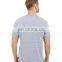 4 needles 6 lines men comfortable organic cotton plain t shirts /tee shirts