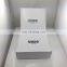 Corrugated material high quality white gift box packaging