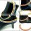 Designer Kundan Beaded Traditional Anklet - Payal-Beautiful Design Gold Plated Kundan Anklets Wholesale
