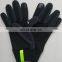 custom unisex high quality red embroidery fleece gloves