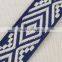 Fashionable jacquard ethnic ribbon trim for garment