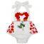 One Piece Jumpsuit For Toddler Baby Triple Ruffle Romper Skull Print Playsuit